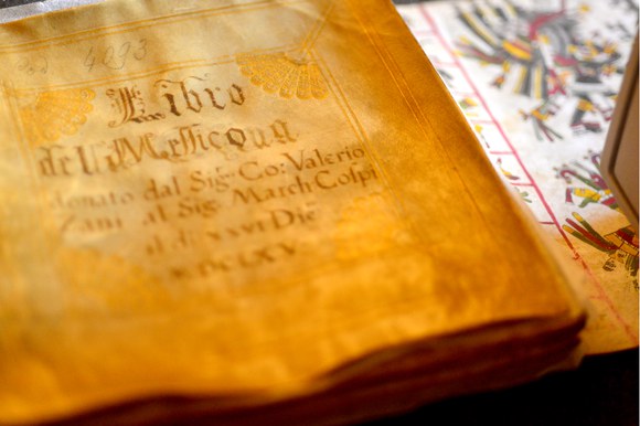 Il fac-simile del Codice Cospi in mostra