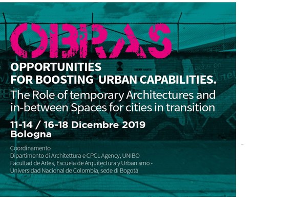 OBRAS Opportunities for Boosting urban capabilities. The Role of temporary Architectures and in-between Spaces for cities in transition
