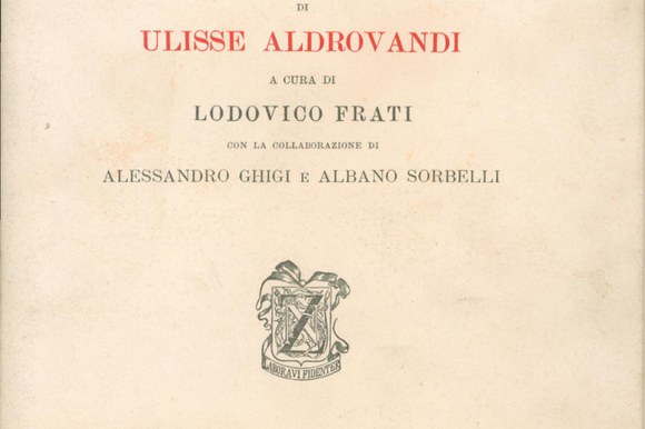 Catalogo dei manoscritti di Ulisse Aldrovandi