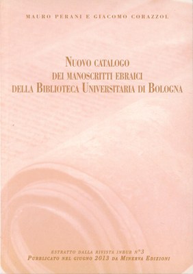 Catalogo dei manoscritti ebraici della BUB