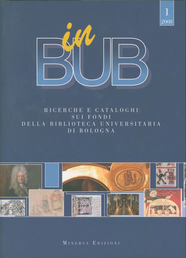 IN BUB – Ricerche E Cataloghi Sui Fondi Della Biblioteca Universitaria ...