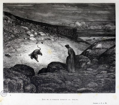 La Divina Commedia di Dante Alighieri illustrata da Gustavo Dore e dichiarata con note tratte dai migliori commenti per cura di Eugenio Camerini. Milano, Sonzogno, 1868