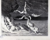 Alichino e Ciampolo di Navarra. Gustave Doré (1832-1883)