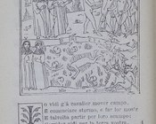 Malebranche. Incisione edizione veneta del 1491 di Bernardino Benali e Matthio da Parma
