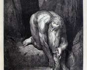 Anteo di Gustave Doré (1832-1883)