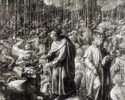 Cerbero di Janvan der Straet detto Giovanni Stradano (1523?-1605). Biblioteca Laurenziana, Firenze