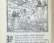 Gerione. Incisione edizione veneta del 1491 di Bernardino Benali e Matthio da Parma