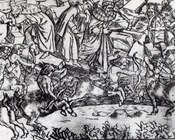 I Centauri di Baccio Baldini (1436-1487). Incisione dell’edizione di Nicolo di Lorenzo della Magna. Firenze, 1481