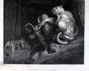 Minosse di Gustave Doré (1832-1883)