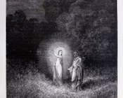 Beatrice (Inf., II). Gustave Doré (1832-1883)