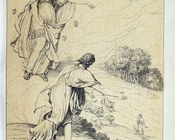 Beatrice (Inf. II). Luigi Ademollo, o Adamolli (1764-1849)