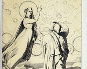 Beatrice (Par. XXVIII). Luigi Ademollo, o Adamolli (1764-1849)