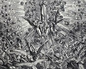 Gloria di Beatrice (Par. XXXI). Giovanni Eduardo Dargent detto Yan Dargent