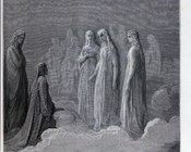 Piccarda Donati. Gustave Doré (1832-1883)
