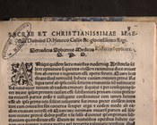 ‘Ovadyah Sforno, Opusculum … Lumen gentium appello, [Bologna], Anselmo Giaccarelli, 1548 | dettaglio pag. 3