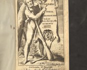 Franz Schott, Itinerario overo nuova descrittione de’ viaggi principali d’Italia, Padova, Matteo Cadorino, 1654, vol. 1. Antiporta