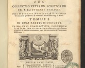 Jean Mabillon, Michel Germain, Museum Italicum seu Collectio veterum scriptorum ex bibliothecis Italicis…, Paris, Jean Baptiste Coignard (tip.); Edme Martin, Jean Boudot, Estienne Martin (ed.), 1687, vol. 1. Frontespizio