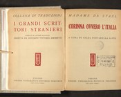 Germaine de Staël-Holstein, Corinna ovvero L’Italia, traduzione a cura di Gilda Fontanella Sappa, Torino, Unione tipografico-editrice torinese, 1951. Frontespizio