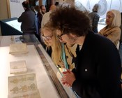 Aula Magna della Biblioteca Universitaria di Bologna: inaugurazione della mostra "L'oro dei filosofi"