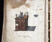 BUB, Ms. 179. ARNALDO DE VILANOVA. Rosaire. Cartaceo, sec. XV
