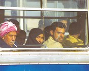 Ph. Luciano Nadalini | I segni del conflitto del 1991 su un autobus di Bassora, Iraq, maggio 2003 Ph. Luciano Nadalini | I segni del conflitto del 1991 su un autobus di Bassora, Iraq, maggio 2003