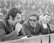 Pier Paolo Pasolini al 12° Congresso Nazionale del PCI. Bologna, 5.12.1969