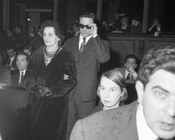 Pier Paolo Pasolini e la madre Susanna Colussi. Roma, 2.3.1960